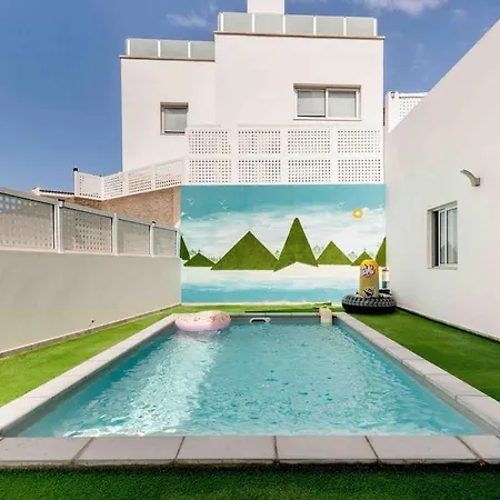 Villa Big Tauro With Private Heated Saltwater Pool & Jacuzzi & Bbq & Game & Arcade Games Mogán